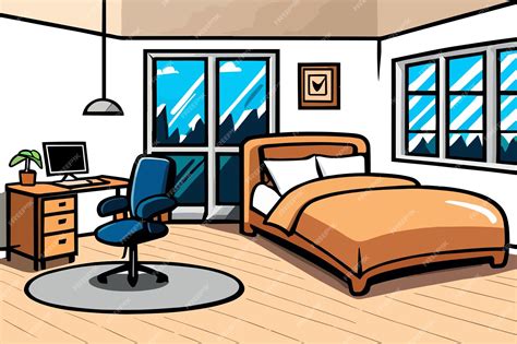 bedroom cartoon|bedroom cartoon drawing.